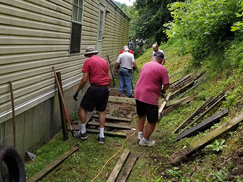 Removing Original Stoop
